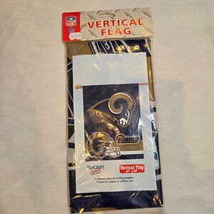 Wincraft Vertical Flag Banner Indoor St. Louis Rams Outdoor 27" x 37" Sports Hom